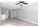 Guest suite with kitchenette, private bath, ceiling fan and AC unit at 8840 W Desert Cove Ave, Peoria, AZ 85345