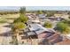 Aerial view of the property highlighting its backyard and location at 1022 W Calle Tuberia --, Casa Grande, AZ 85194