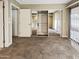 Spacious bedroom with mirrored closet doors and carpet at 3434 W Danbury Dr # A212, Phoenix, AZ 85053