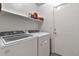 Laundry room with side-by-side washer and dryer at 3510 E Hampton Ave # 53, Mesa, AZ 85204