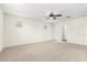 Bright bedroom with ceiling fan and neutral walls at 4279 E Pony Ln, Gilbert, AZ 85295