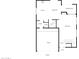 Single story home floor plan featuring kitchen, living room, screened porch, and garage at 4319 E Vaughn Ave, Gilbert, AZ 85234