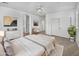 Large bedroom with walk-in closet and ensuite bathroom at 4319 E Vaughn Ave, Gilbert, AZ 85234
