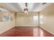 Dining room with hardwood floors and neutral walls at 5240 W St Kateri Dr, Laveen, AZ 85339