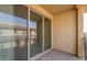 Balcony with sliding glass doors and a view at 17850 N 68Th St # 3025, Phoenix, AZ 85054