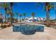 Attractive community fountain with tiled accents at 2511 W Queen Creek Rd # 340, Chandler, AZ 85248