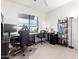 Home office with built-in shelving and desk at 2511 W Queen Creek Rd # 340, Chandler, AZ 85248