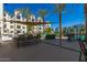 Community outdoor kitchen with bar seating and shade at 2511 W Queen Creek Rd # 340, Chandler, AZ 85248