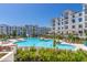 Resort-style pool with ample lounge chairs at 2511 W Queen Creek Rd # 340, Chandler, AZ 85248
