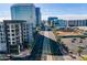Modern building and light rail in the city at 3131 N Central Ave # 6014, Phoenix, AZ 85012