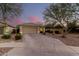 One-story house with attached garage and a landscaped front yard at 4042 S Shady Ct, Gilbert, AZ 85297