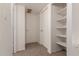 Clean hallway with carpet flooring and access to bedrooms at 600 S Dobson Rd # 75, Mesa, AZ 85202