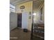 Exterior storage shed with double doors at 8700 E University Dr # 545, Mesa, AZ 85207