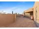 Large backyard with desert landscaping at 26639 N 132Nd St, Scottsdale, AZ 85262