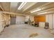 Large garage with roll-up door and storage at 26639 N 132Nd St, Scottsdale, AZ 85262