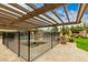 Relaxing spa area with pergola and stone accents at 8611 E Cholla St, Scottsdale, AZ 85260