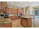 Modern kitchen with stainless steel appliances and an island at 3701 E Sat Nam Way, Cave Creek, AZ 85331