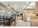 Kitchen with view of living room and dining area at 6812 E Friess Dr, Scottsdale, AZ 85254