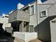 Condo building exterior showing a private balcony at 9209 N 59Th Ave # 105, Glendale, AZ 85302