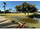 Relaxing park bench in a community park at 9209 N 59Th Ave # 105, Glendale, AZ 85302