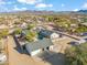 Property overview showing house, pool, detached garage, and surrounding area at 1045 E Cloud Rd, Phoenix, AZ 85086