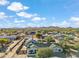 Aerial view showing the house, pool, and expansive property at 1045 E Cloud Rd, Phoenix, AZ 85086