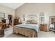 Spacious Primary bedroom with high ceilings, ensuite bath, and large closet at 1045 E Cloud Rd, Phoenix, AZ 85086