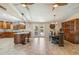 Spacious kitchen with island, stainless steel appliances, and ample wood cabinetry at 1045 E Cloud Rd, Phoenix, AZ 85086
