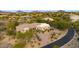 Luxury home nestled in a desert community with mountain views at 10542 E Skinner Dr, Scottsdale, AZ 85262
