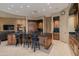 Open kitchen with an island and stainless steel appliances at 10542 E Skinner Dr, Scottsdale, AZ 85262