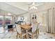 Bright dining area with wood table and chairs near the kitchen at 14444 W Moccasin Trl, Surprise, AZ 85374