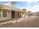 Covered patio with access to backyard at 1745 E Javelina Ave, Mesa, AZ 85204