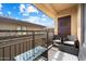 Private balcony with patio furniture, perfect for relaxing at 17850 N 68Th St # 3027, Phoenix, AZ 85054