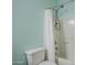 Bathroom with a tub, shower, and toilet at 1792 W Loemann Dr, San Tan Valley, AZ 85144