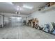 Two-car garage with insulated door and built-in shelving at 1792 W Loemann Dr, San Tan Valley, AZ 85144