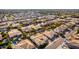 Aerial perspective of neighborhood and houses at 2169 E Leo Pl, Chandler, AZ 85249