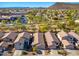 Aerial view of neighborhood with mountain backdrop at 22846 N 24Th St, Phoenix, AZ 85024