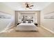 Bright bedroom with a king-size bed and large window at 24218 N 85Th St, Scottsdale, AZ 85255
