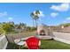Relaxing rooftop patio with a fireplace and city views at 24218 N 85Th St, Scottsdale, AZ 85255