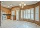 Kitchen with oak cabinets, tile floors, and white appliances at 3409 E Hazeltine Way, Chandler, AZ 85249