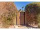 Private gated entry to the property at 4620 E Montecito Ave, Phoenix, AZ 85018