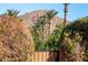 View of mountain beyond the gate entrance at 4620 E Montecito Ave, Phoenix, AZ 85018