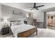 Bright bedroom featuring a comfortable bed and workspace at 540 N May St # 1102, Mesa, AZ 85201