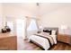 Bright bedroom featuring a comfortable bed and ample closet space at 7272 E Gainey Ranch Rd # 75, Scottsdale, AZ 85258
