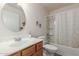 Clean bathroom with a shower/tub combo and updated vanity at 9151 W Greenway Rd # 188, Peoria, AZ 85381