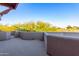 Spacious balcony with scenic views and stucco walls at 10906 E Southwind Ln, Scottsdale, AZ 85262