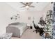 Nautical-themed bedroom with a daybed and built-in desk at 3466 E Turnberry Dr, Gilbert, AZ 85298