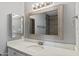 Bathroom with a vanity, mirror and shower/tub combo at 3523 E Thunderbird Rd, Phoenix, AZ 85032