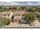 Aerial view of two-story house with street view at 40673 N Glen Meadows Ln, San Tan Valley, AZ 85140