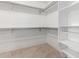 Spacious walk-in closet with built-in shelving and hanging rods at 418 W Bentrup St, Chandler, AZ 85225